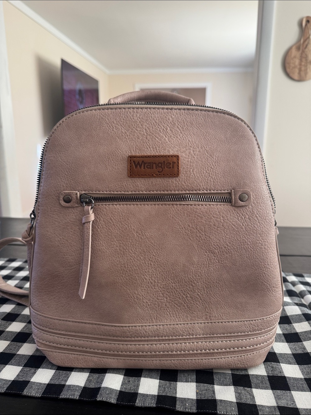 Wrangler Women's Light Tan Backpack Purse Never Used